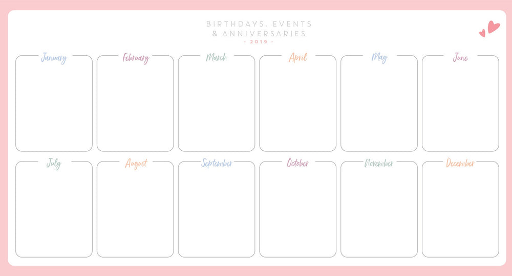 Build your own totally personalised planner