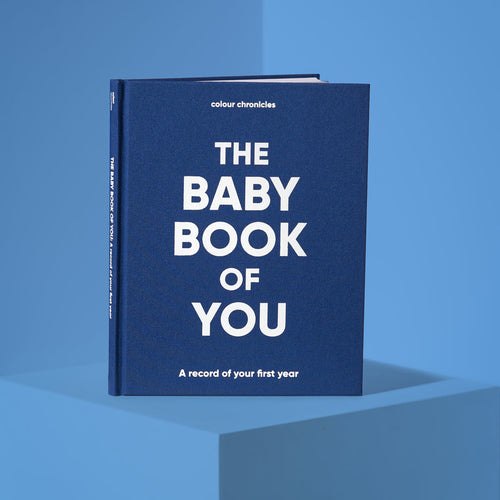 The Baby Book of You - Blue