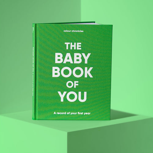 The Baby Book of You - Green