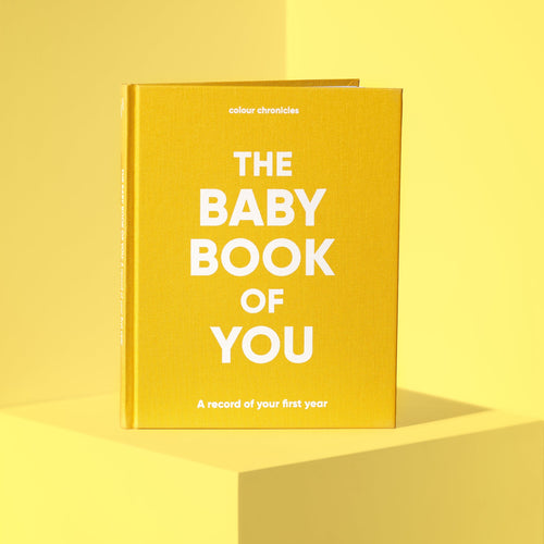 The Baby Book of You - Yellow