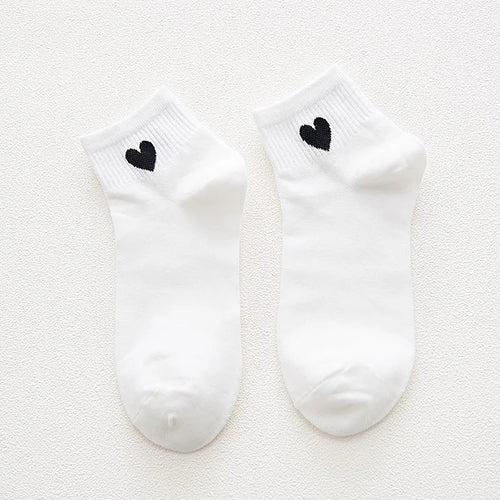 Black Heart Socks