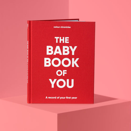 The Baby Book of You - Red