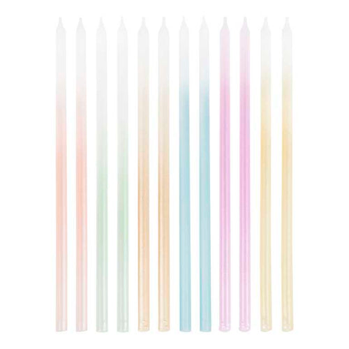 Tall Ombre Cake Candles