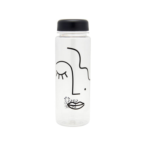 Abstract Face Water Bottle