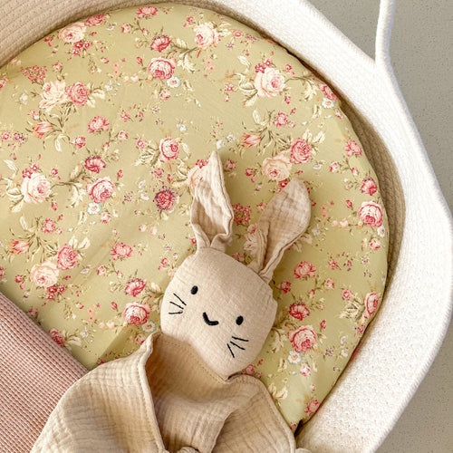 Muslin Bunny Comforter - Cream