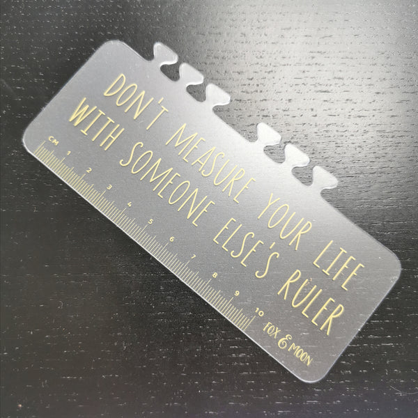 Diary Ruler – Fox and Moon Ltd