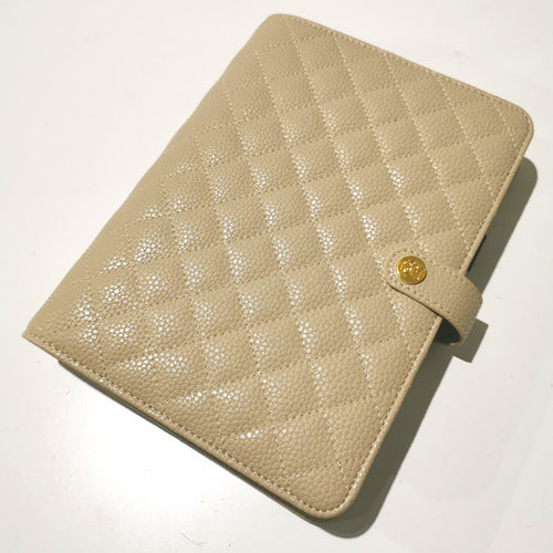 Champagne Quilted Personal Planner